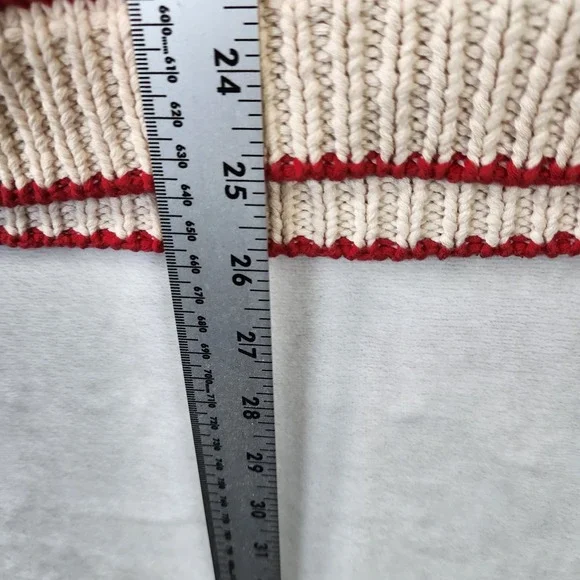 Vintage Renny Handknit Sweater Womens Small Nautical Fish Popcorn Knit 80s - Picture 6 of 7